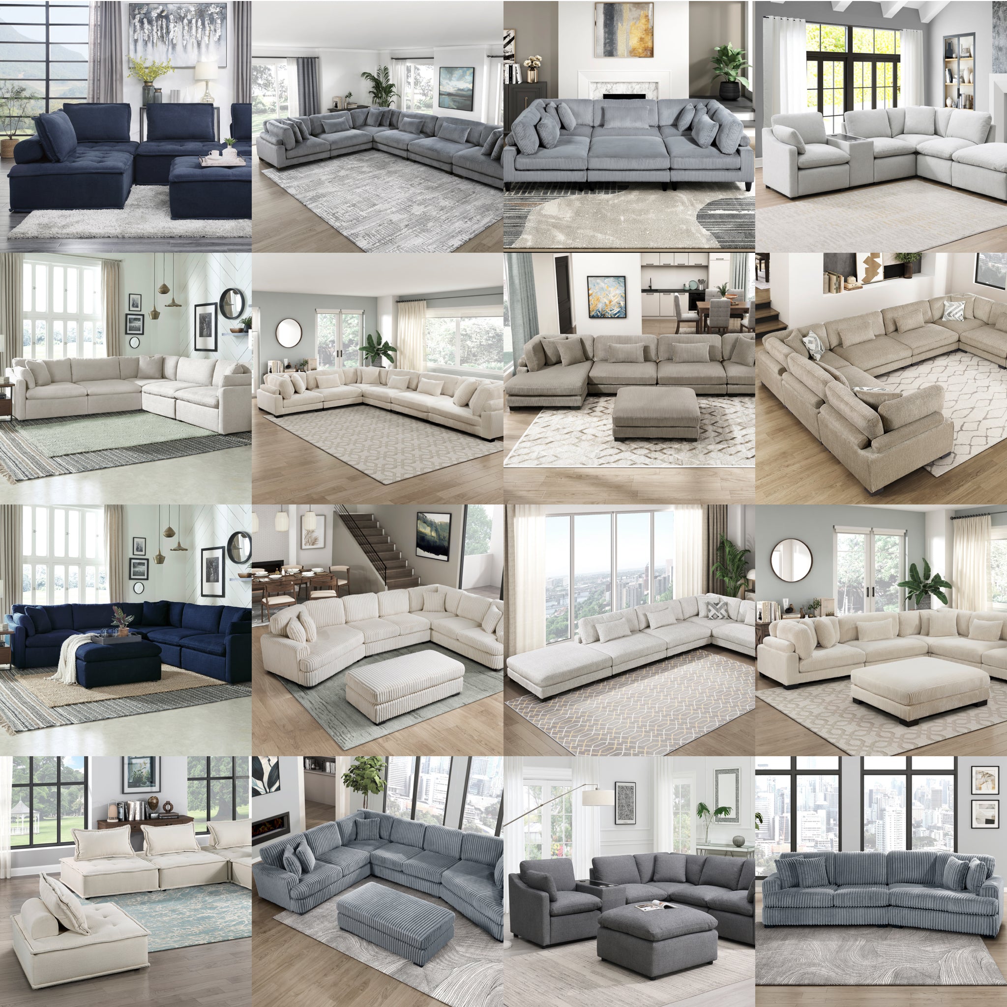Modular Sofa Sets – FurnitureFM