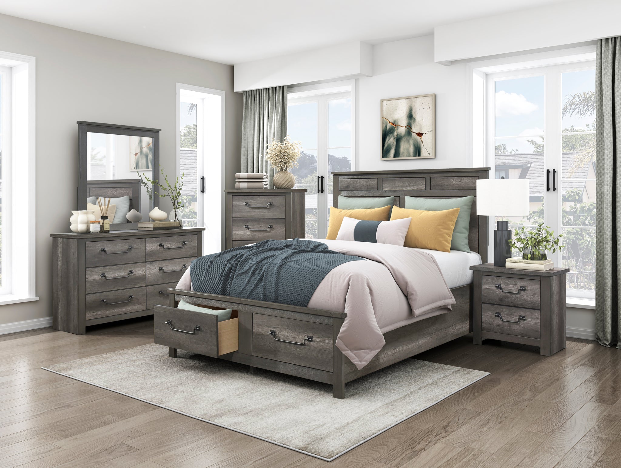 Bedroom set Toronto Stock Model 1342 – FurnitureFM