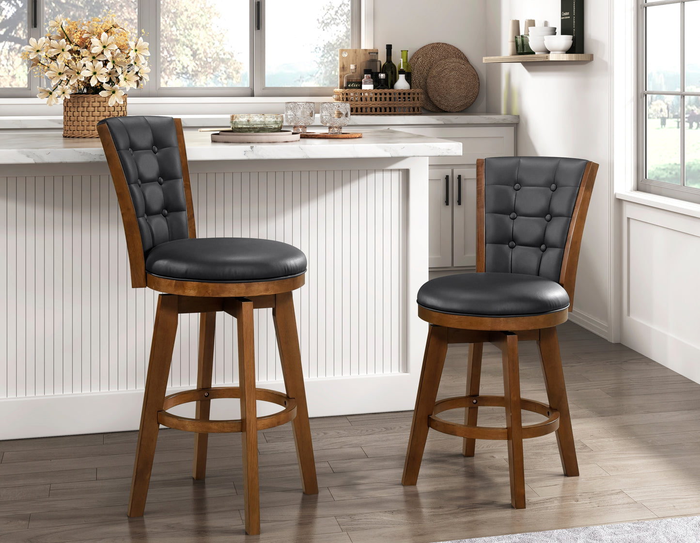 Swivel Counter/Pub Chairs Model 5505-24/29 Toronto Stocks