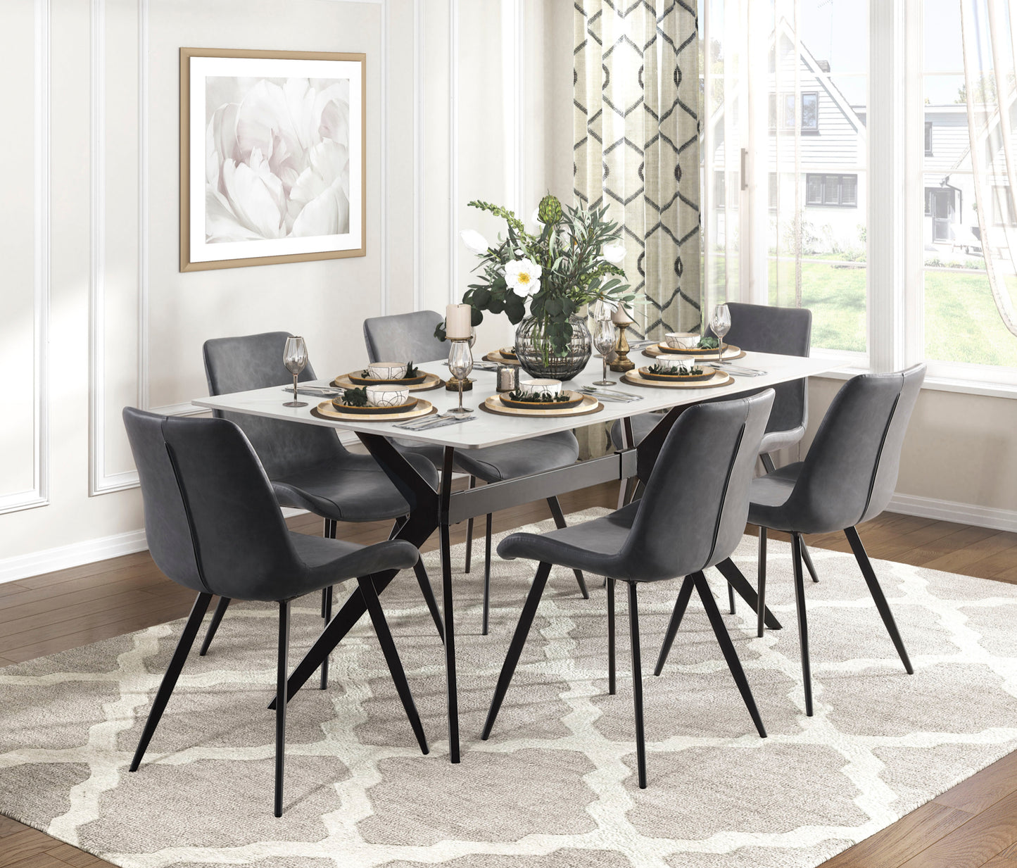 Sintered stone Dining Set Model 5916