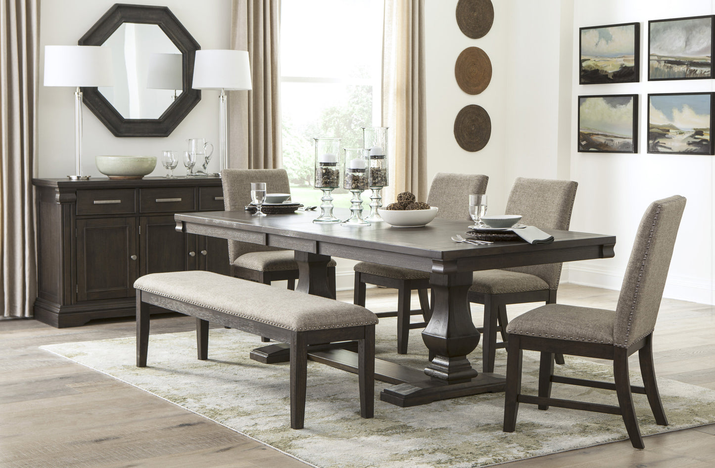 Large Dining Set Model 5741 Toronto/California Stocks