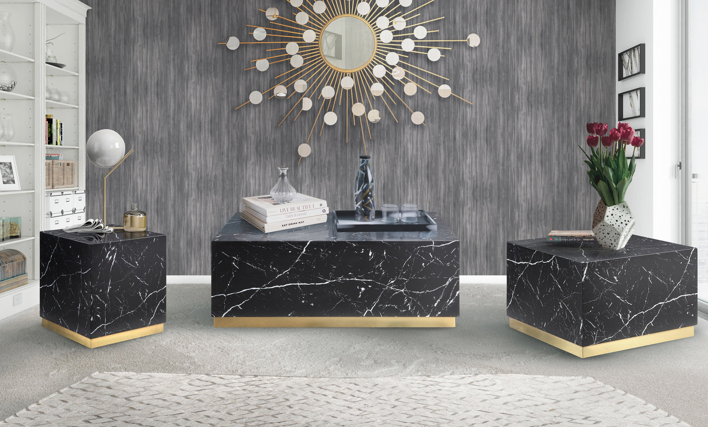 Coffee/End Table Model 6879BK Toronto Stocks