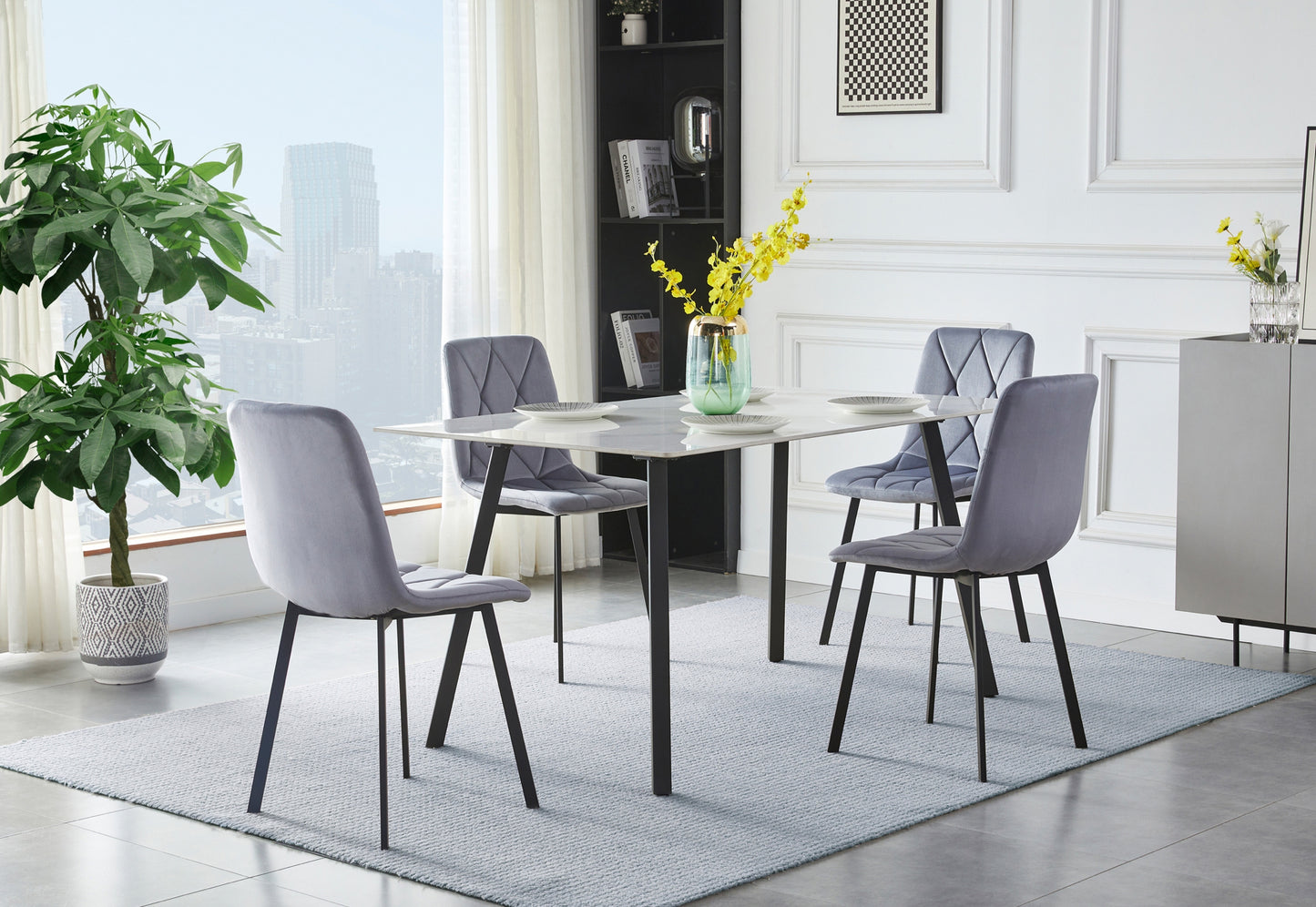Sintered Stone Top Dining Set Model 6886 Toronto Stocks