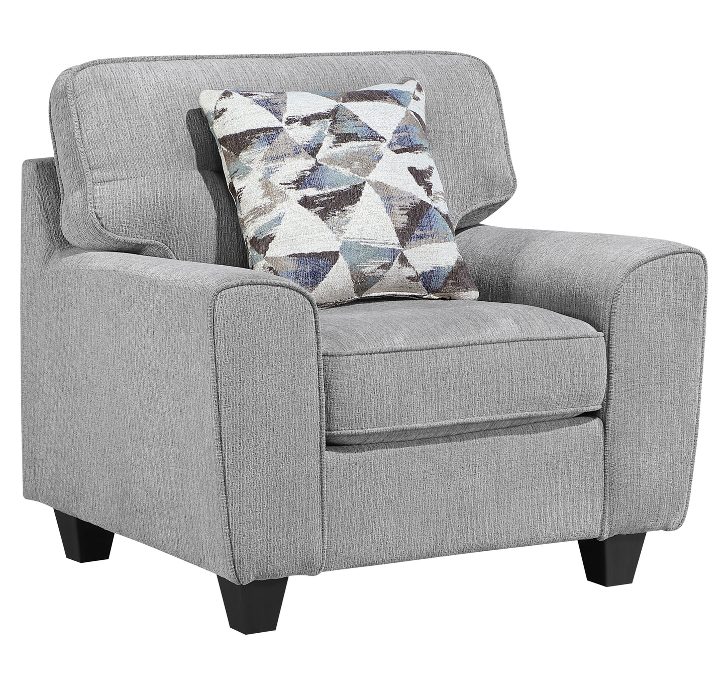 Fabric Sofa/Love Seat/ Chair Model 8416GY Toronto Stocks