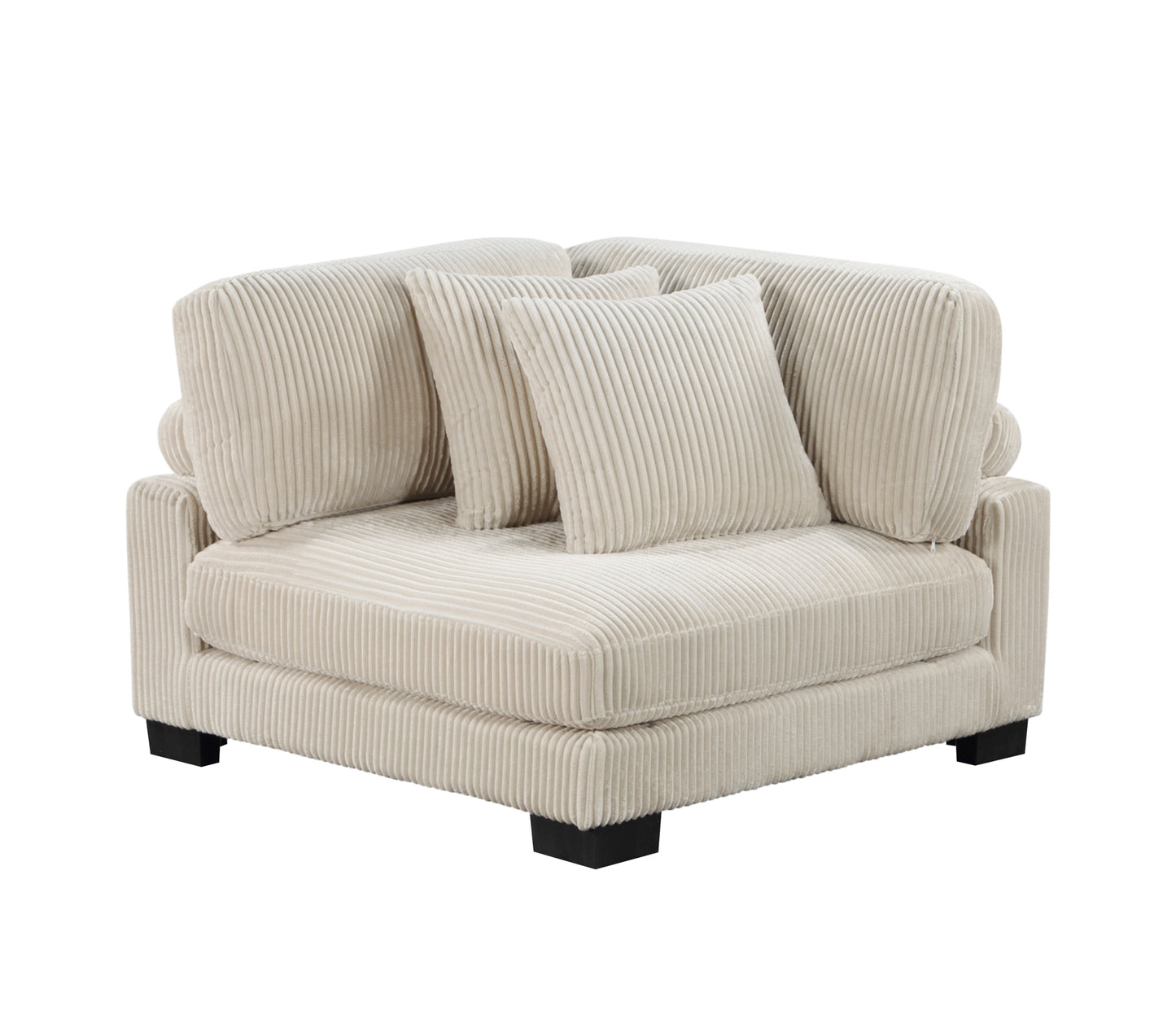 Modular Corduroy fabric Sofa/Love Seat Model 8555BE Toronto Stocks