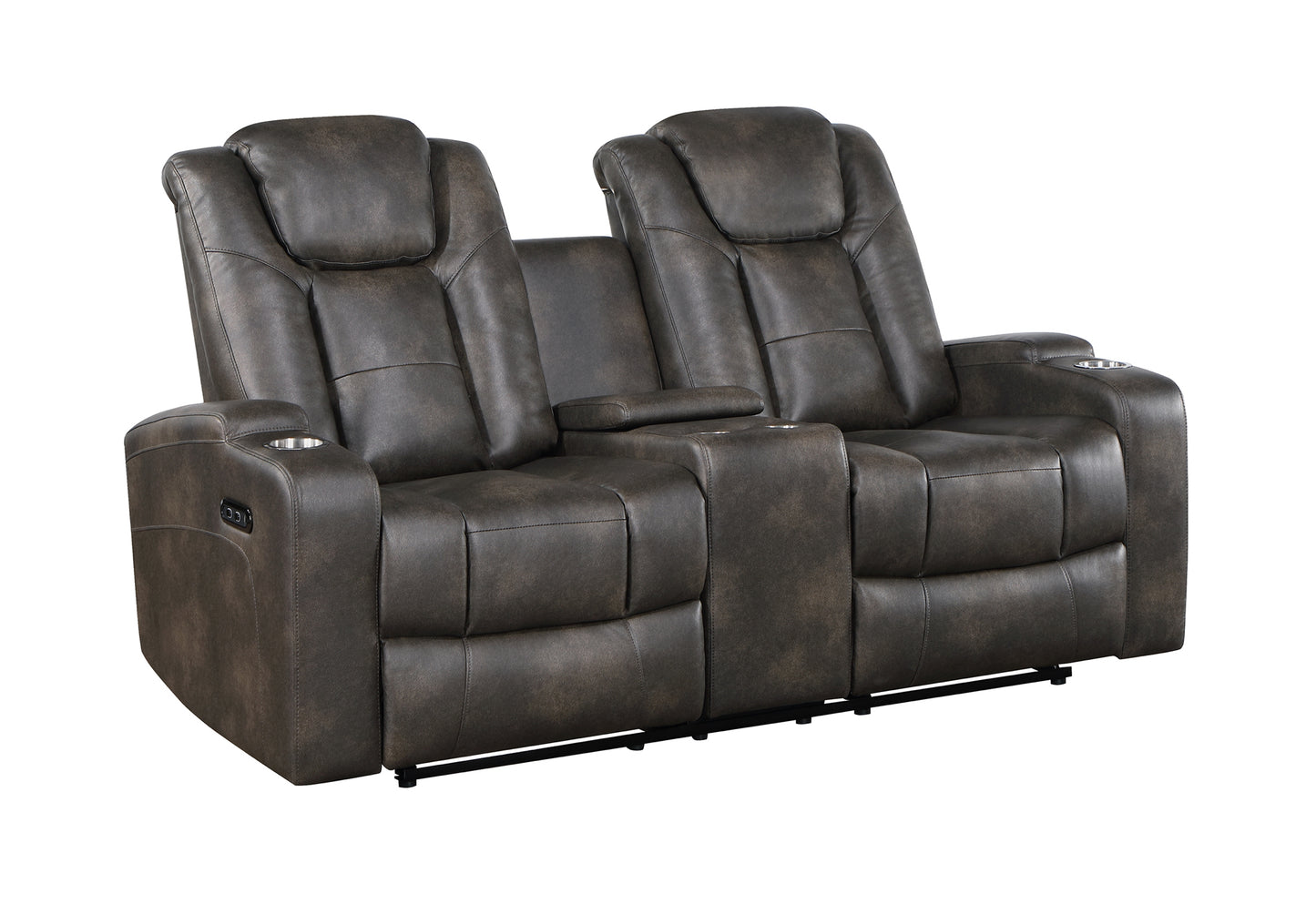 Leather Gel Electric Powered Recliners Sofa/Love Seat/Chair Model 9213 Toronto Stocks