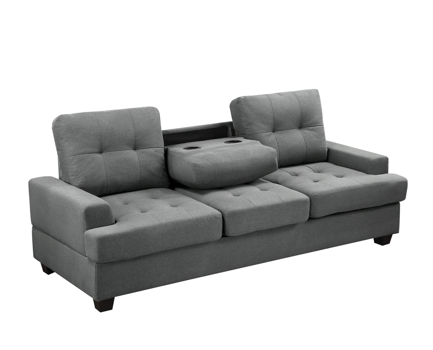 Fabric Sofa / Love Seat / Chair Model 9367DGY Toronto Stocks limited