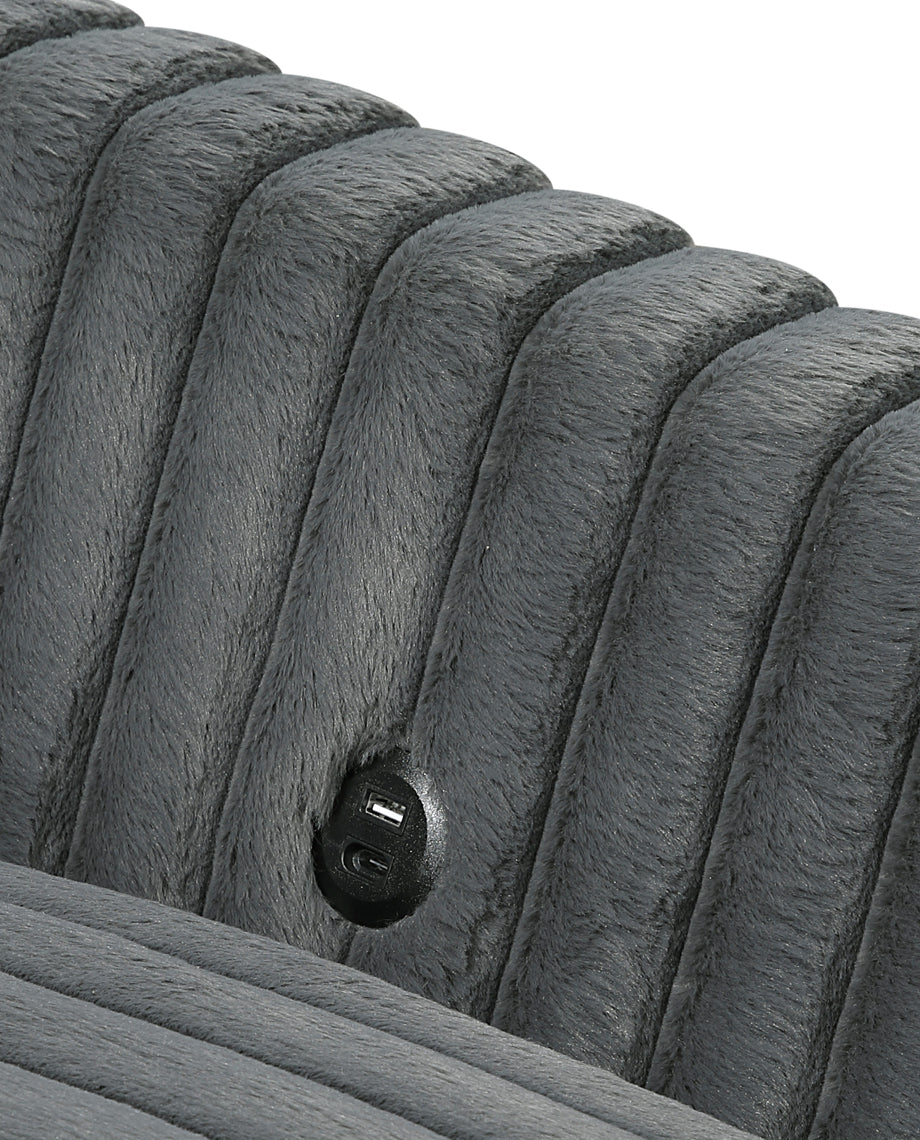 Model 9539BEG Oversized Chaise Lounge,Accent Chair, two colors Toronto stocks