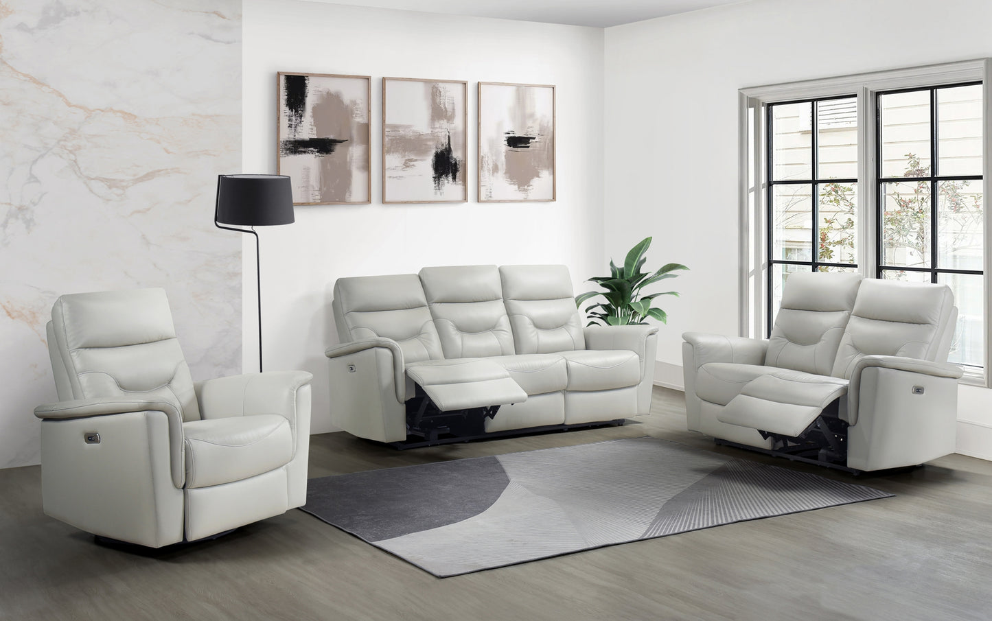 Power Leather Recliner Model 9715SVE Toronto Stocks
