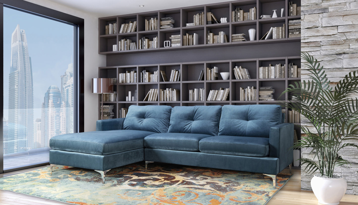 Model 99814BLUSSL Sectional Sofa , Limited Toronto Stocks