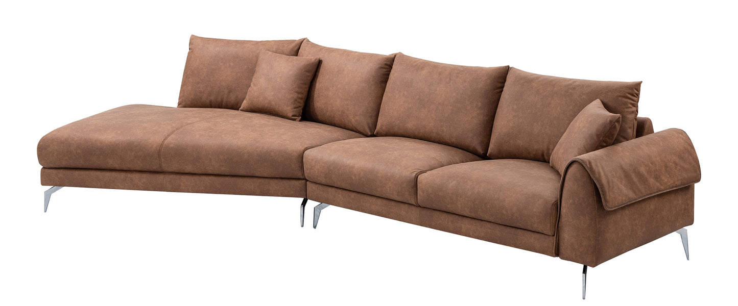 Model 99938BRWSSL , Sectional Sofa .Very Limited Toronto Stocks