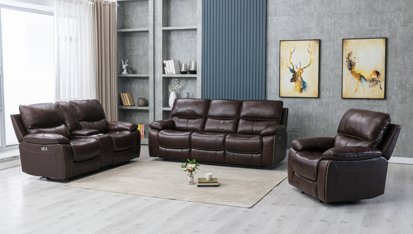 Leather Power Recliner Model 99972P Toronto Stocks limited