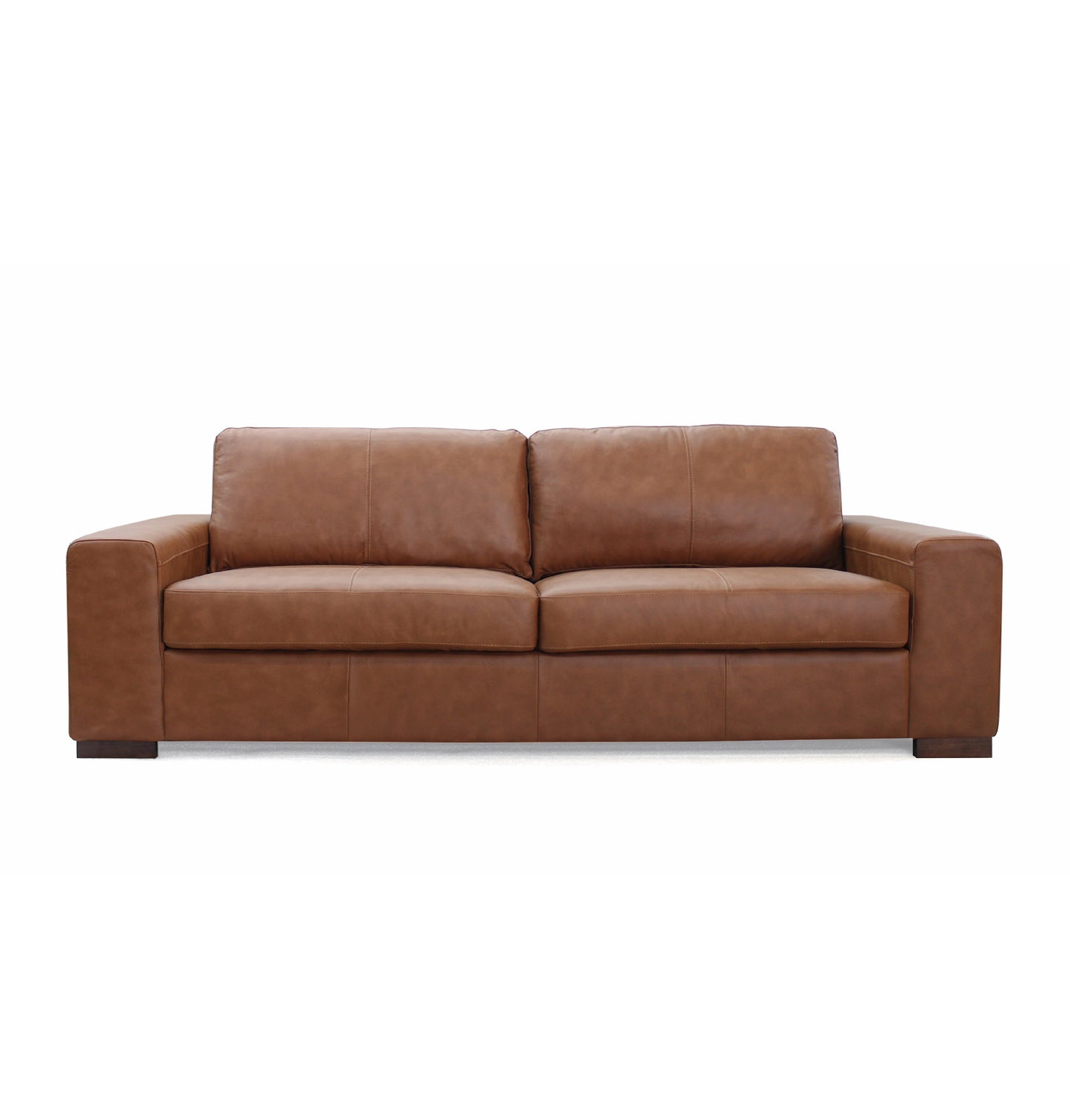 Model 99985BRW-3 Leather Sofa only one Toronto stock