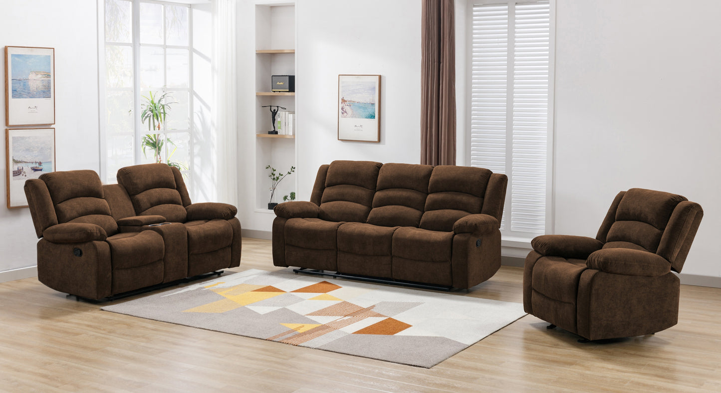 Fabric Recliner Model 99989BRW Toronto Stocks