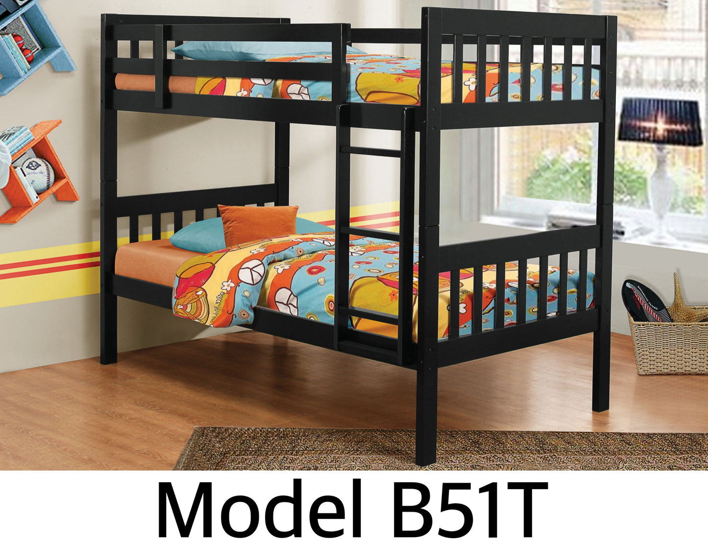 Model B51T Twin/Twin Bunk Bed . Toronto stock