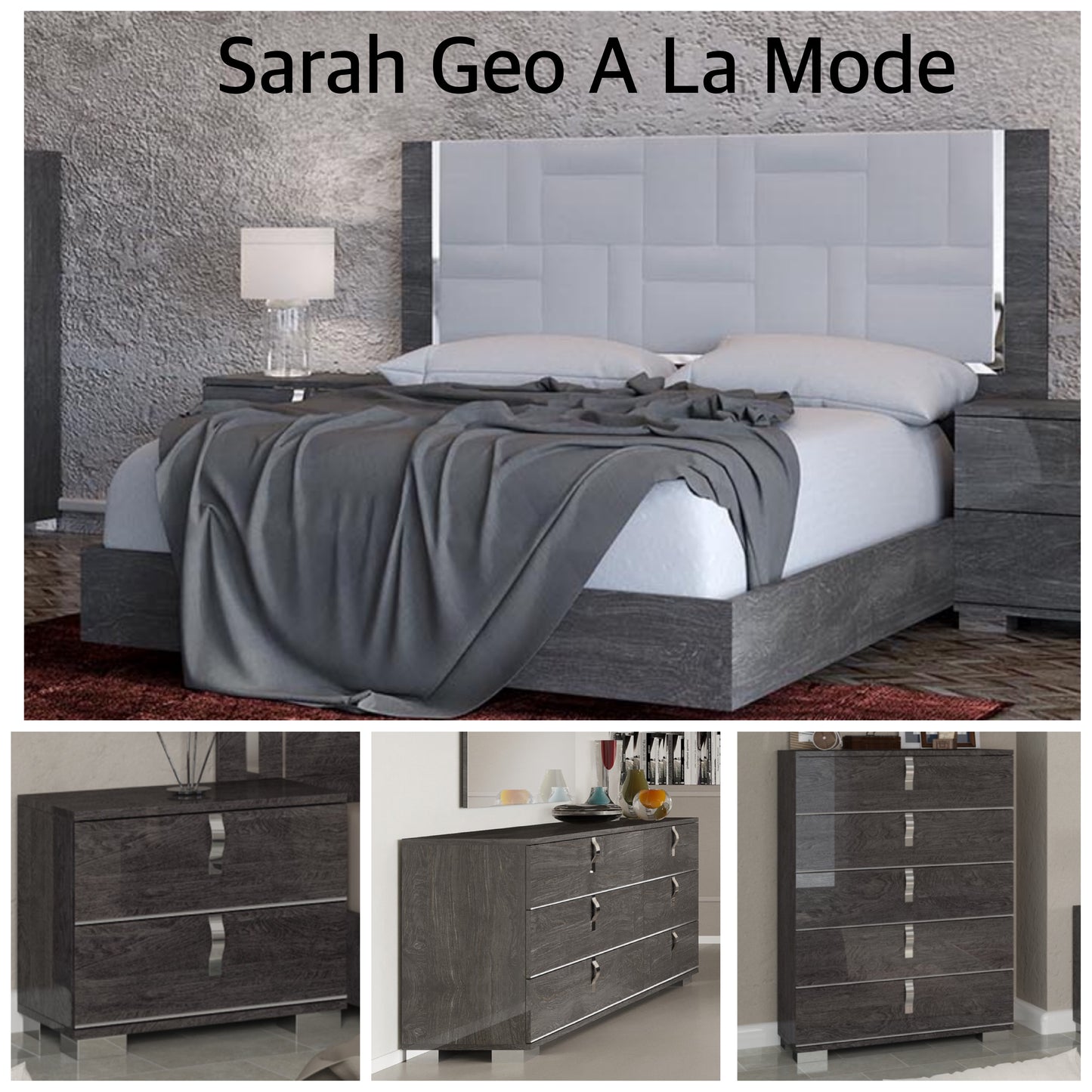 Model SARAH GEO MODERN/ALA MODE Exclusive Made in Italy Brand STATUS ITALY LIMITED STOCKS TORONTO