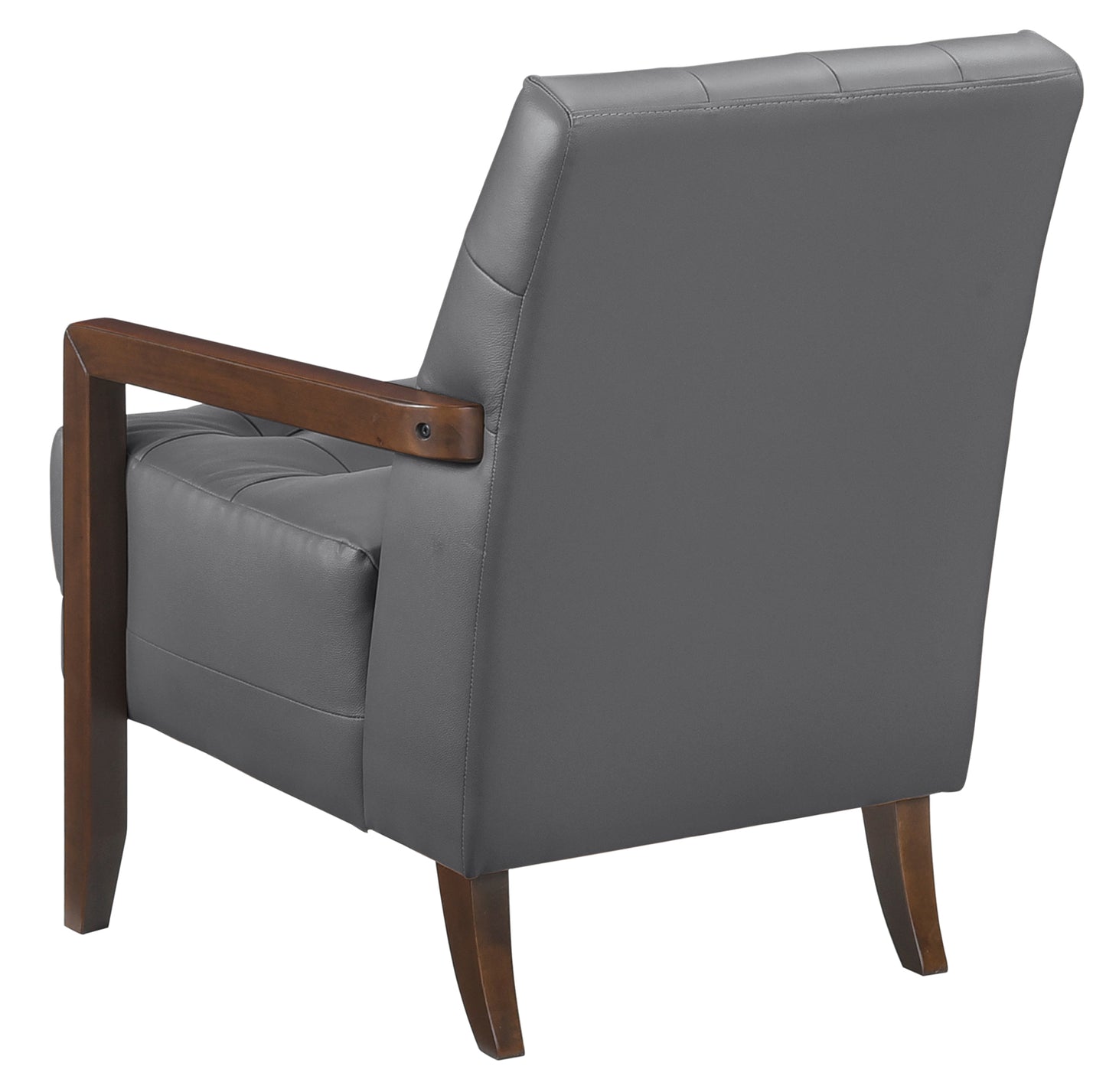 Contemporary Leather Accent Chair 1010DGY-1 Toronto Stock Item (Copy)