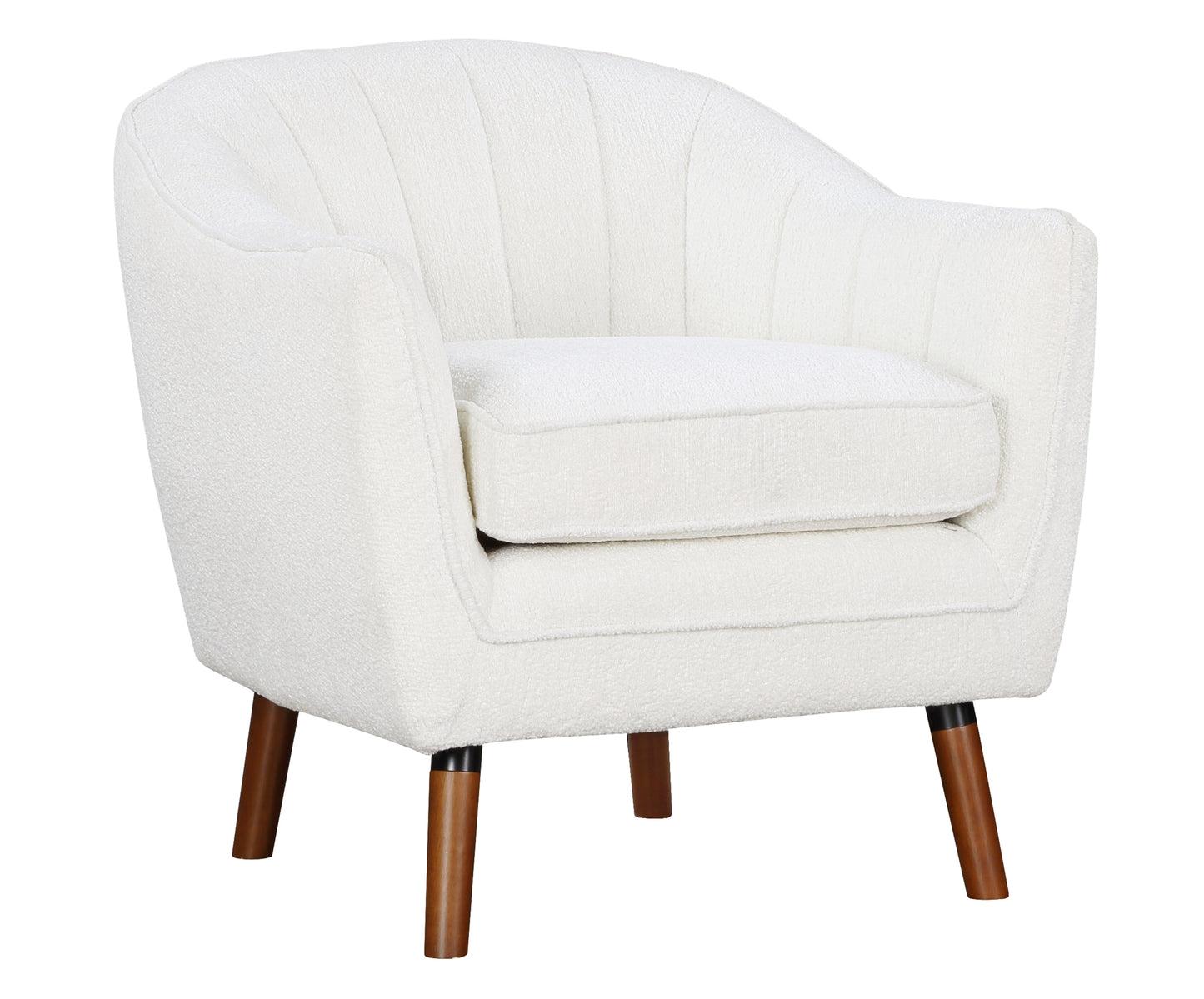 Fabric Accent Chair 1081WH-1 Toronto Stock Item