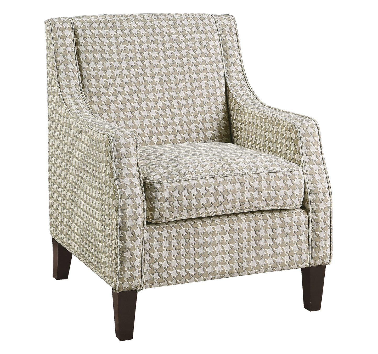 Fabric Arm Accent Chair 1110KH-1 Toronto Stock Item