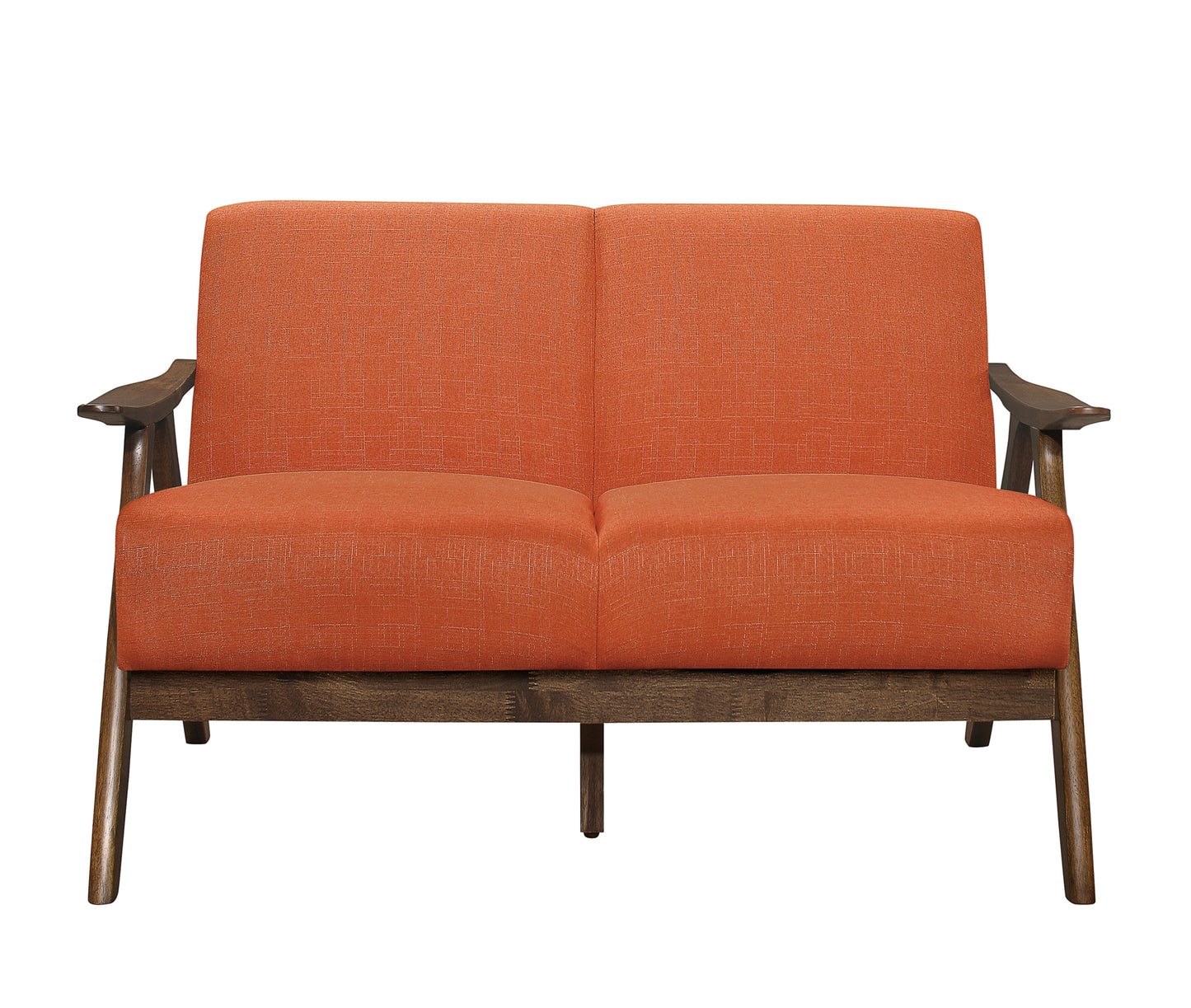 Contemporary Modern Fabric Wooden Sofa Set 1138RN Toronto Stock