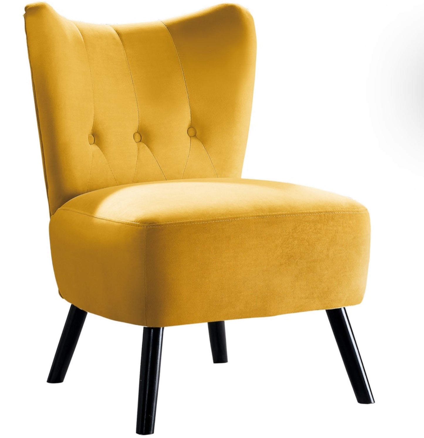 Yellow Accent Chair 1166YW Toronto Stock