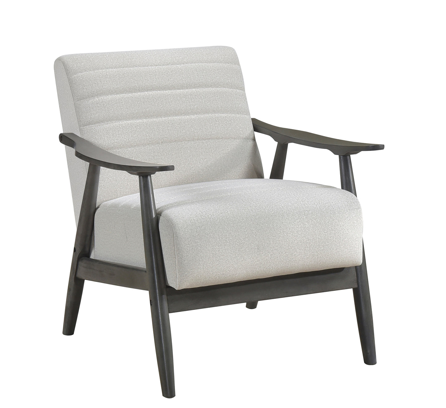 Contemporary Fabric Wooden Accent Chair 1287PE Toronto Stock