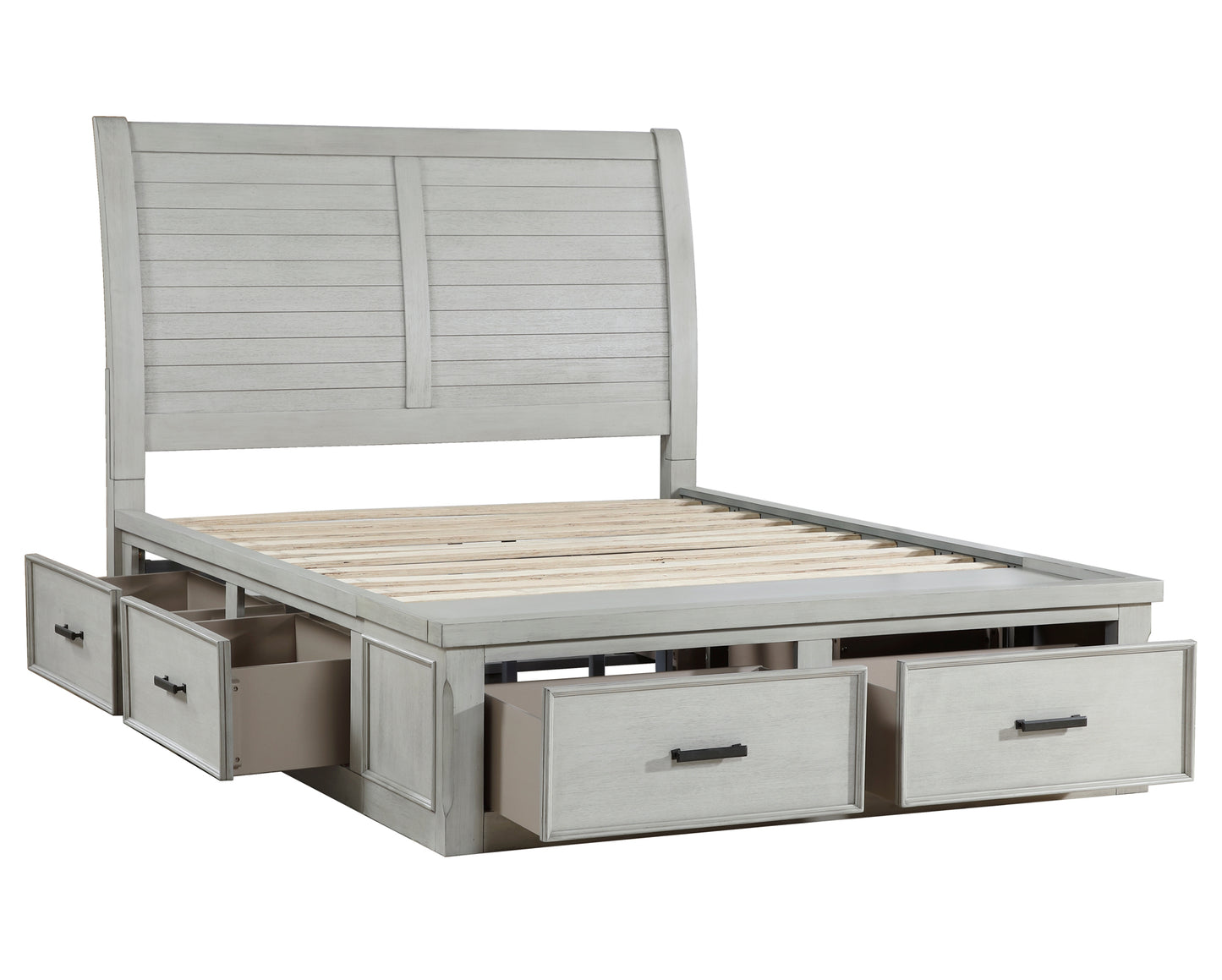 Wooden Storage Bed with 6 Drawers 1337 Toronto Stock