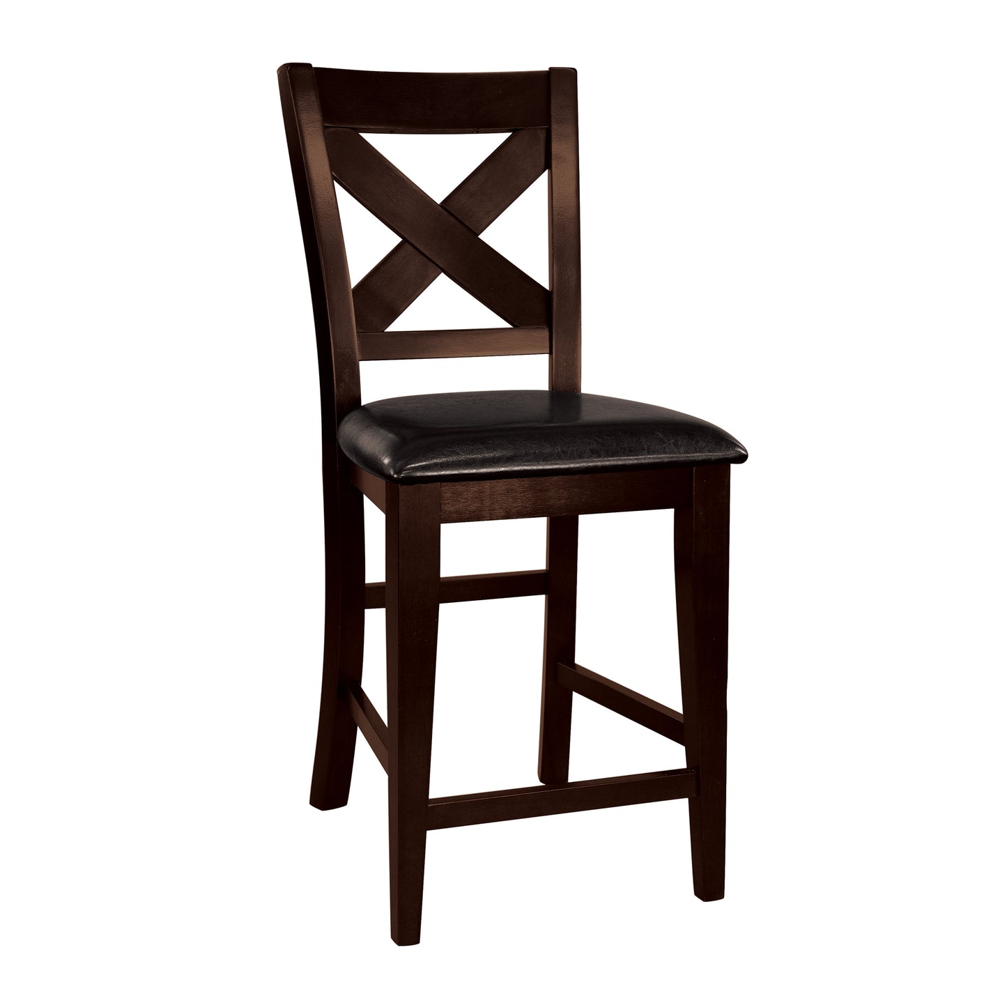 Wooden Counter Height Chairs (Set of 2) 1372-24 Limited Stocks Toronto