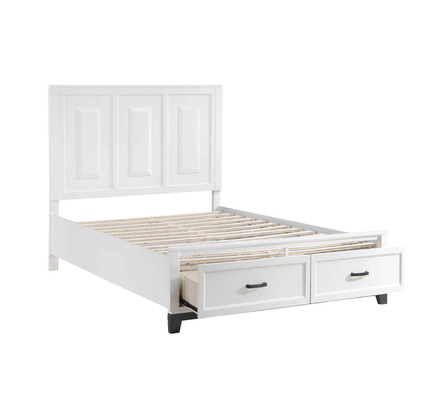 Children / Kids/ Youth White Storage Bedroom Set 1450WHT Toronto Stock