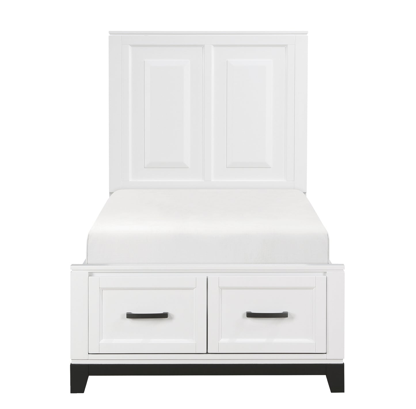 Children / Kids/ Youth White Storage Bedroom Set 1450WHT Toronto Stock