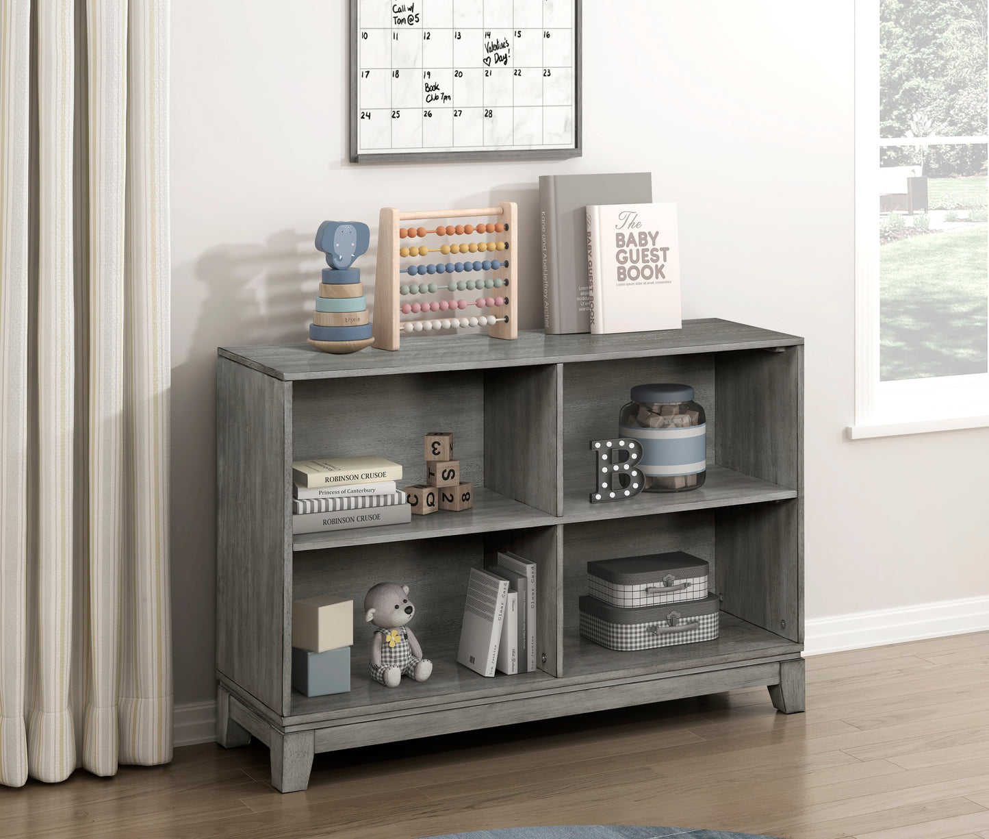 Bookshelf Gray 1450-16/17 California Stocks