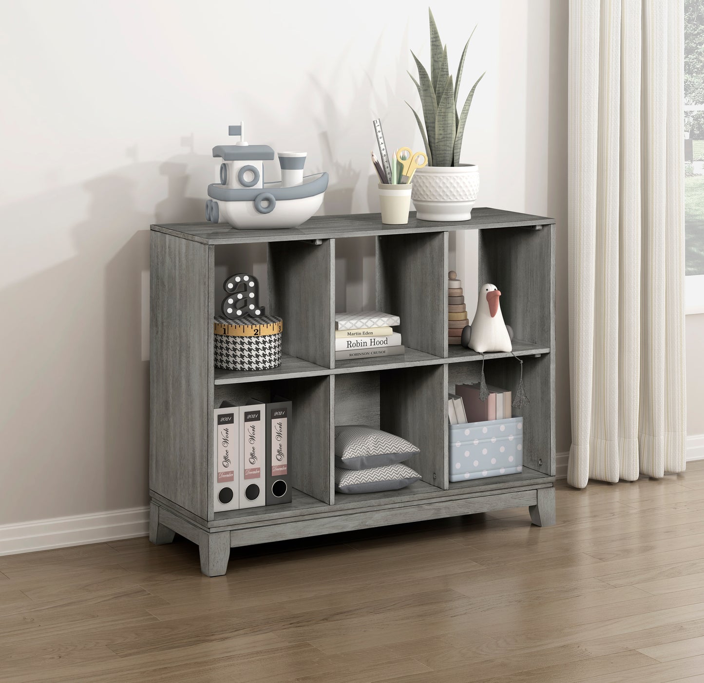 Bookshelf Gray 1450-16/17 California Stocks