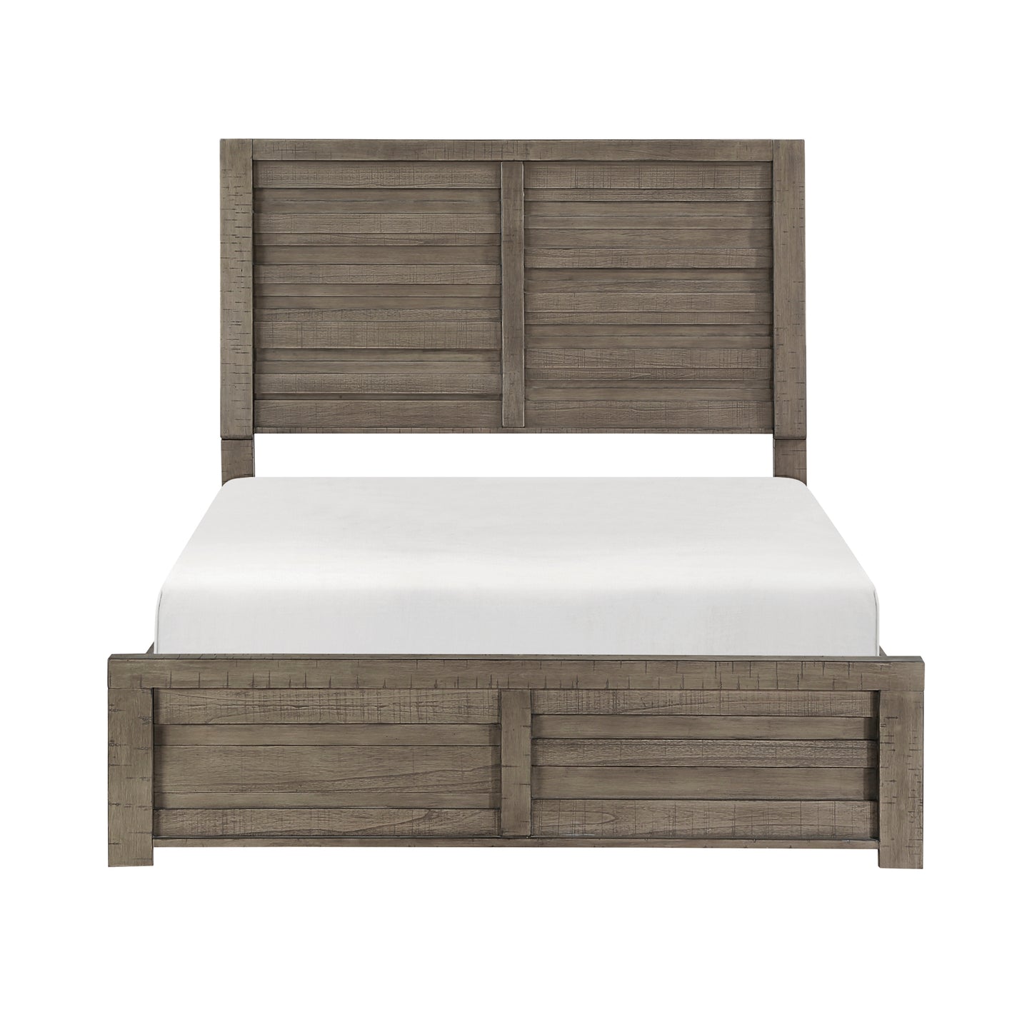 Rustic Look Wooden Bed Queen/King 1498GY Limited Stocks Toronto
