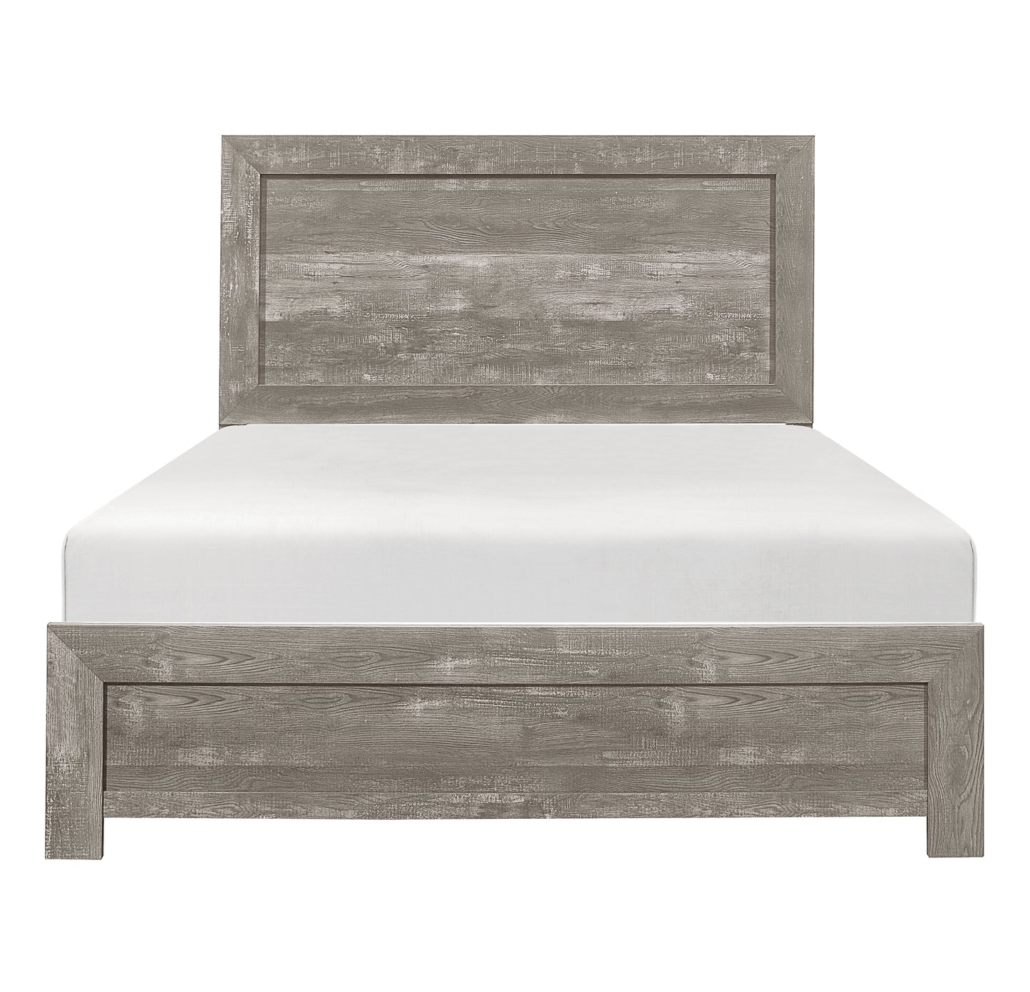 Rustic Style Bedroom Set White Queen/King/Full/Twin 1534GY Limited Stocks Toronto