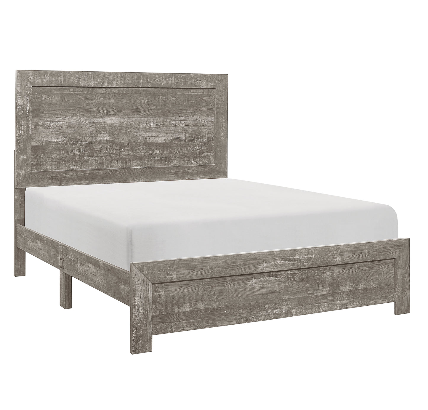 Rustic Style Bedroom Set White Queen/King/Full/Twin 1534GY Limited Stocks Toronto
