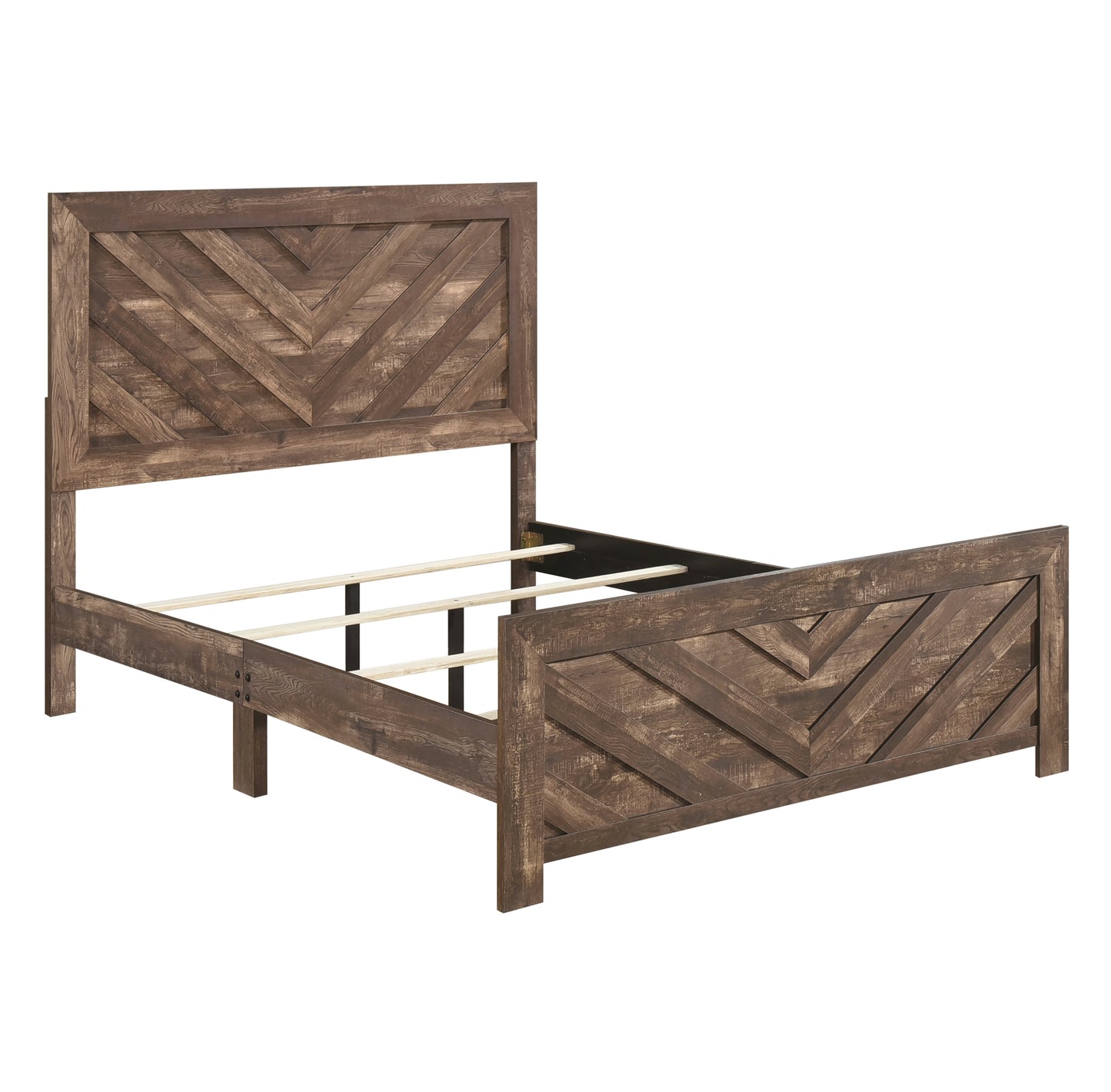Rustic Style Queen/King Bed 1534NP Toronto Stocks