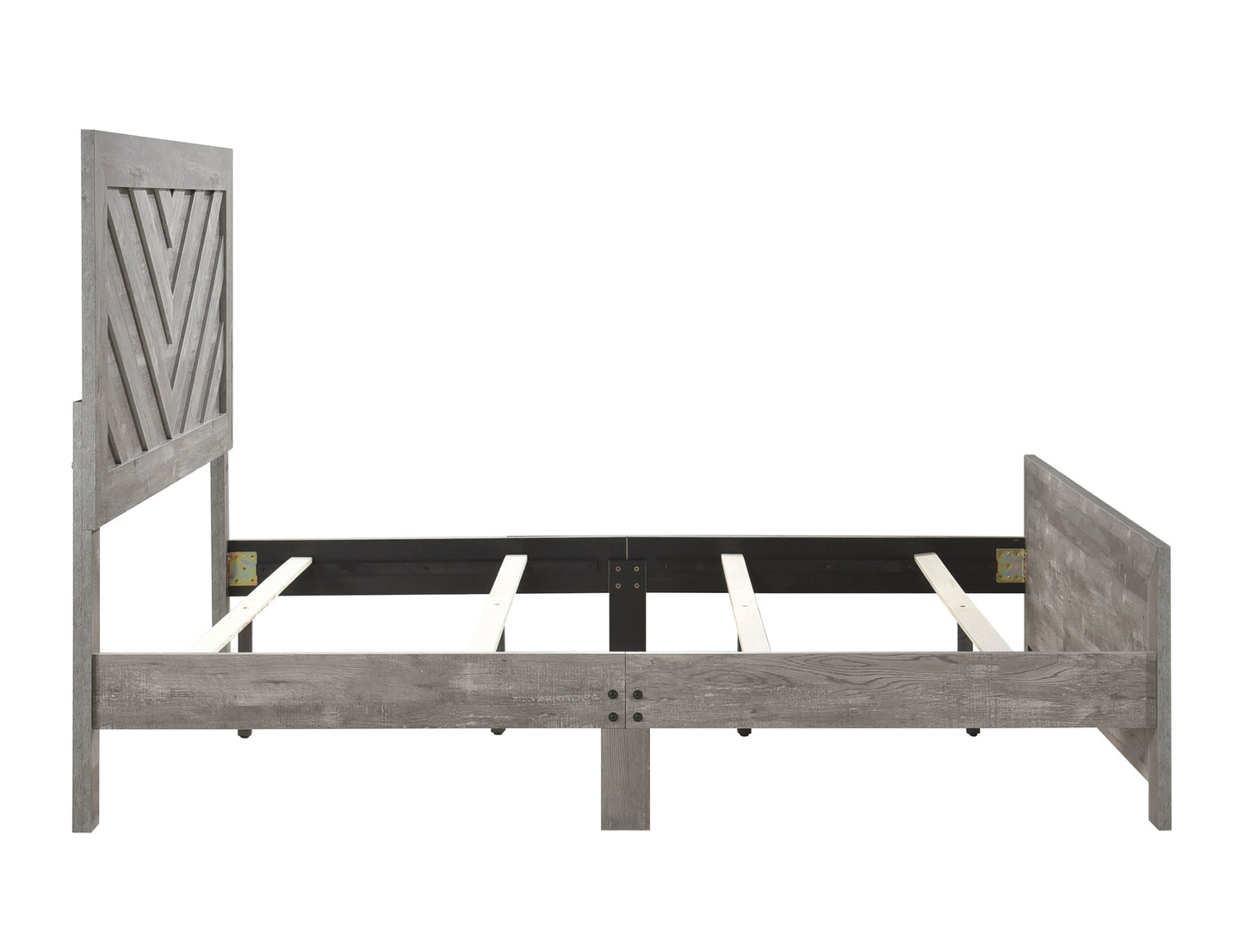 Rustic Style Bedroom Set White Queen/King/Full/Twin 1534NPGY Limited Stocks Toronto