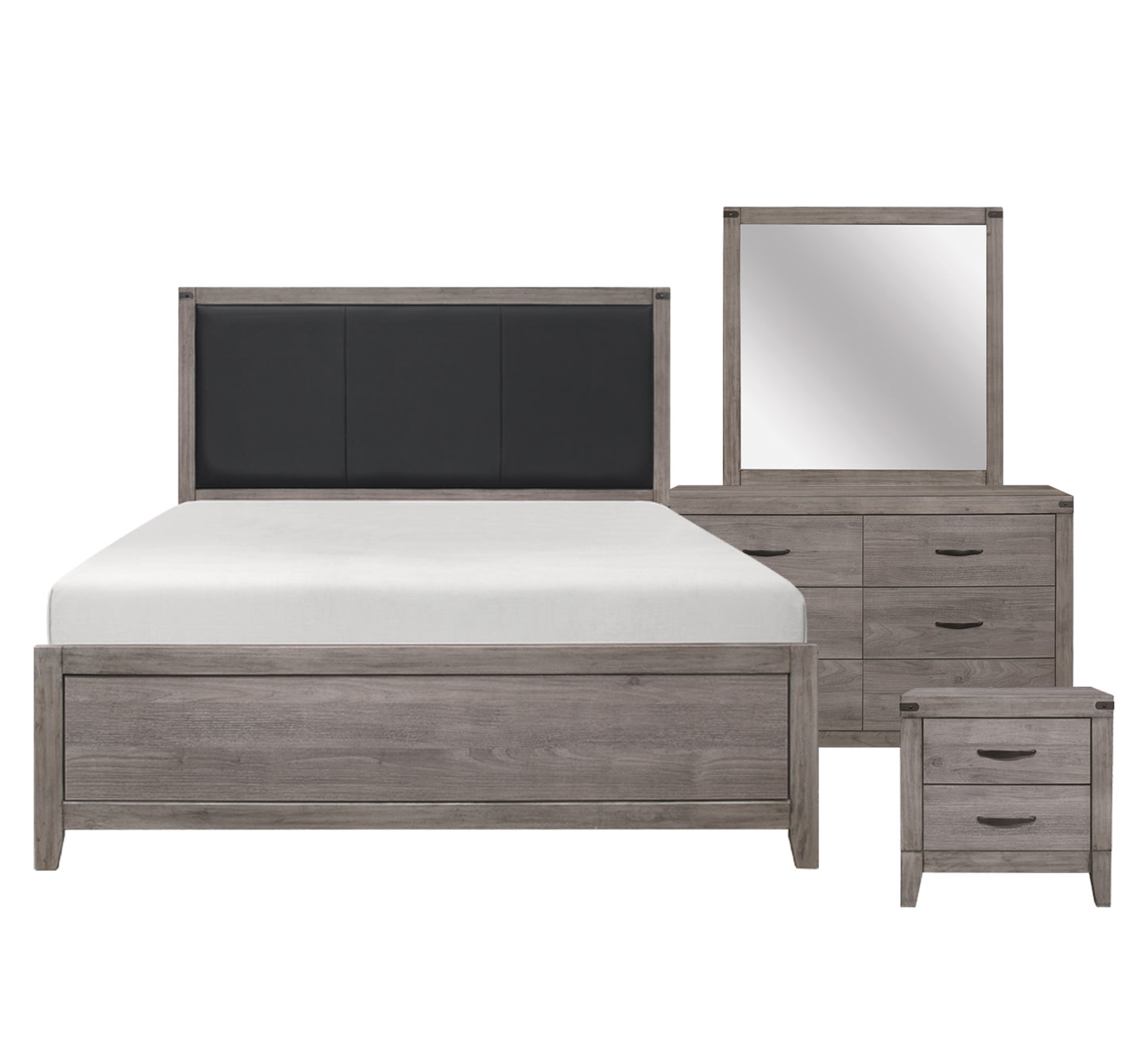 Industrial Design Contemporary Look Twin/Full/Queen Beds & Set 2042 Limited Stocks Toronto