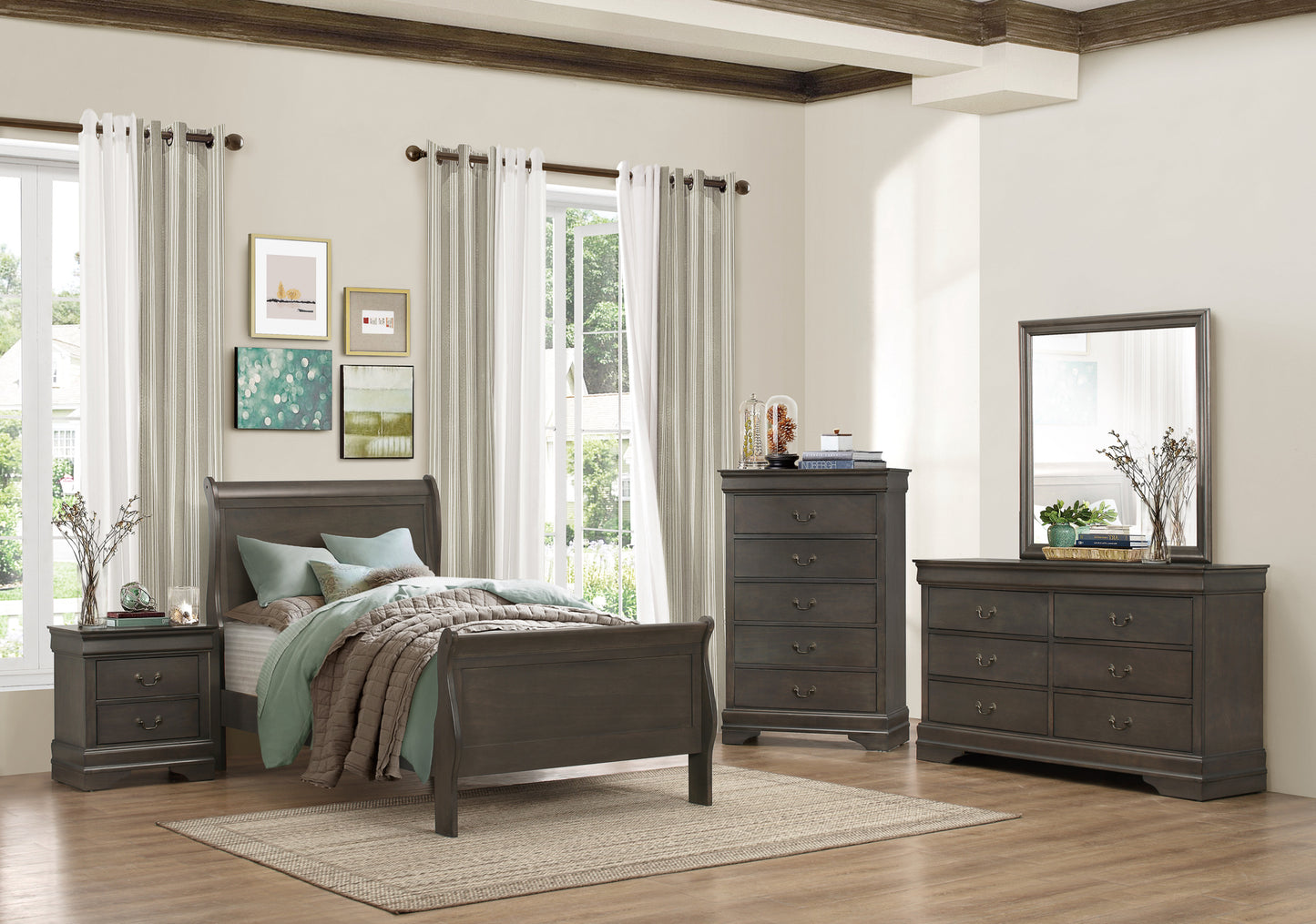 Children/Adult Sleigh Twin/Full/Queen/King Beds & Sets 2147SG Limited Stocks Toronto