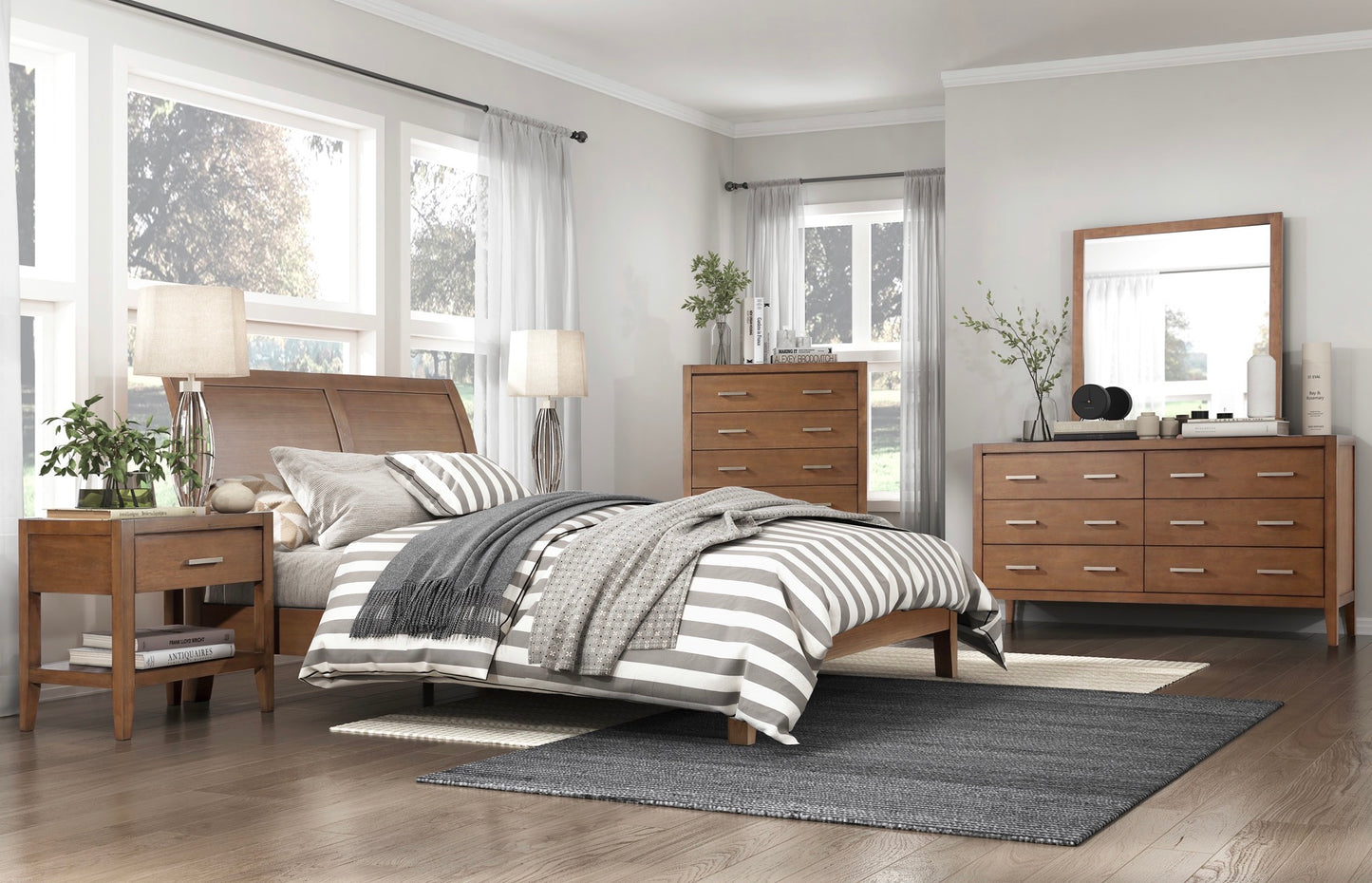 Ensemble de chambre à coucher California Stocks, modèle 1592