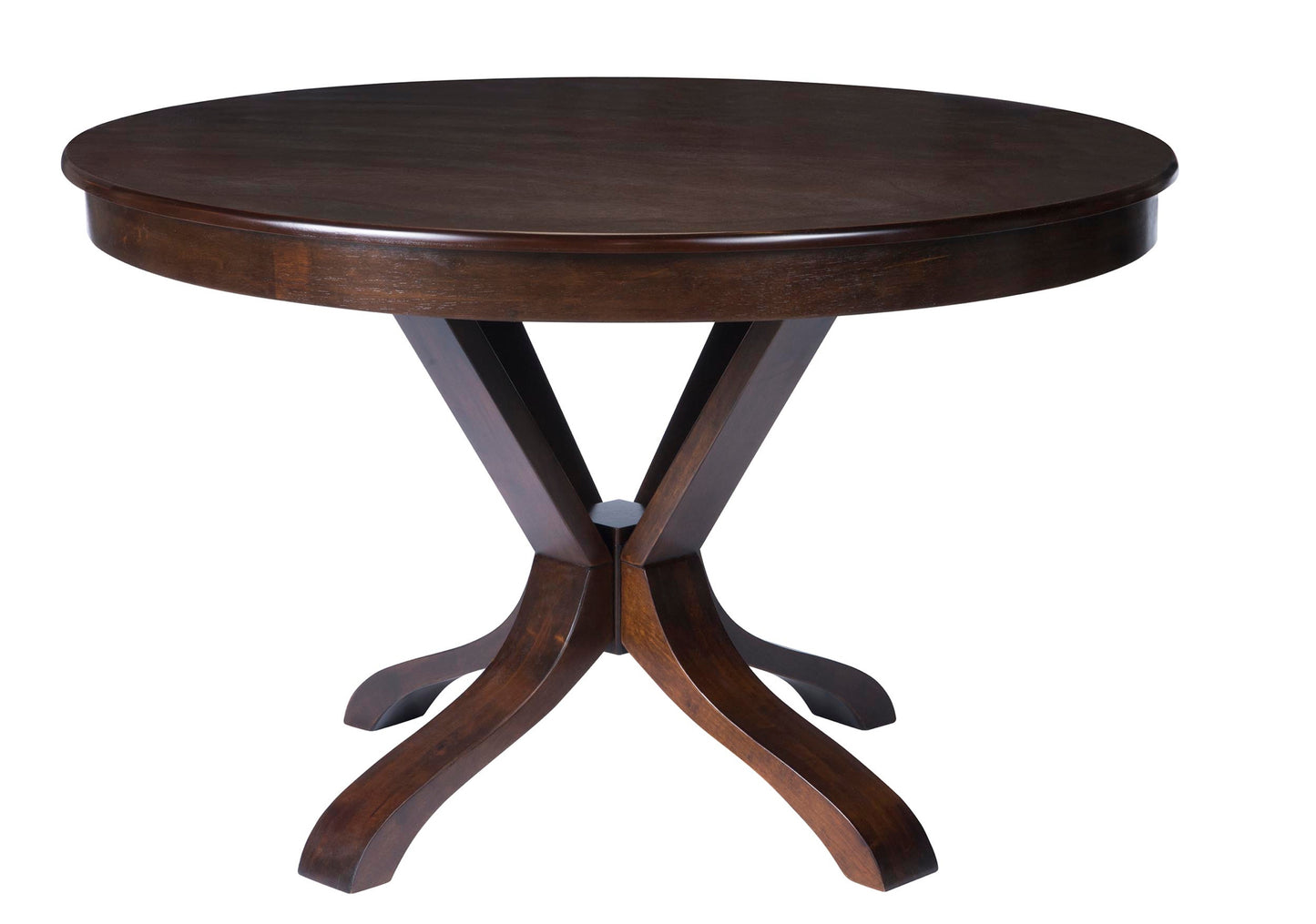 Round Wooden Dining Set with Leather Chairs 2621/4180S Limited Stocks Toronto