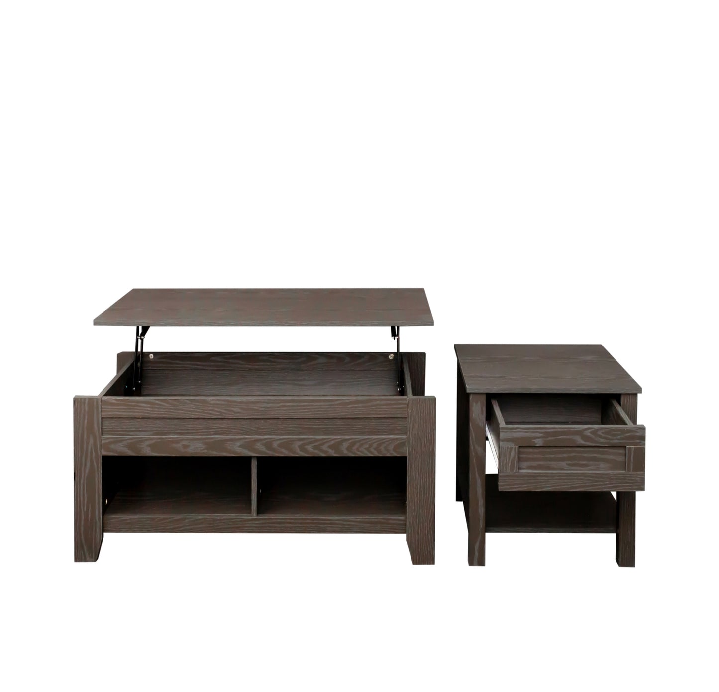 Lift-Top Coffee Table & End Table, Grey 3500-21 Limited Stocks Toronto