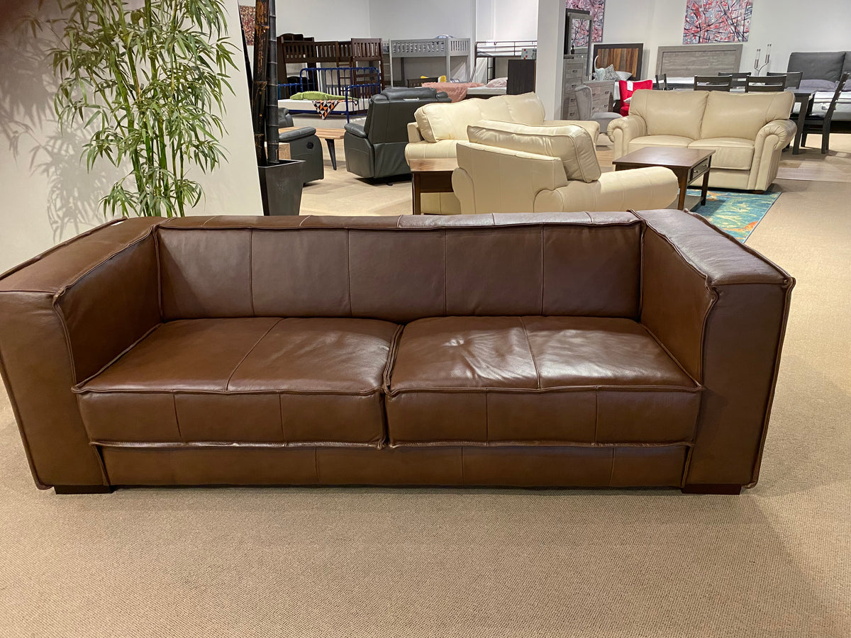 Clearence Model 99955CHC Full Leather Made in Brazil Sofa and Chair