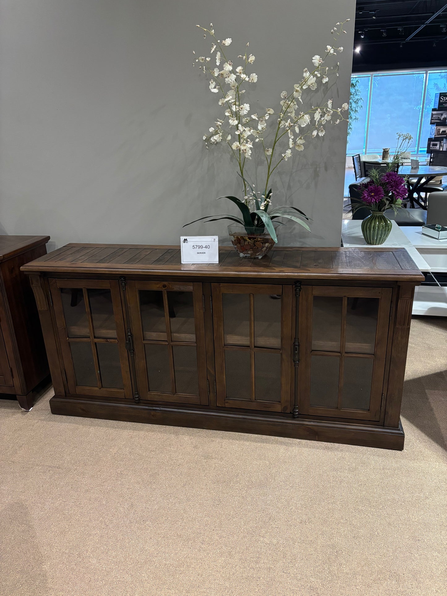 Show Deal Dining Set Model 5799-86DR7 7pc set deal/server