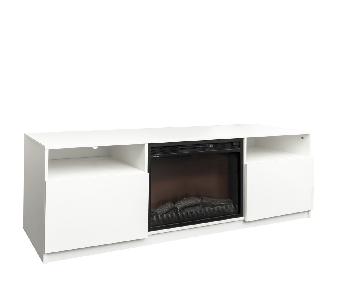 Model 45600 Fireplace TV Stands in Two Colors