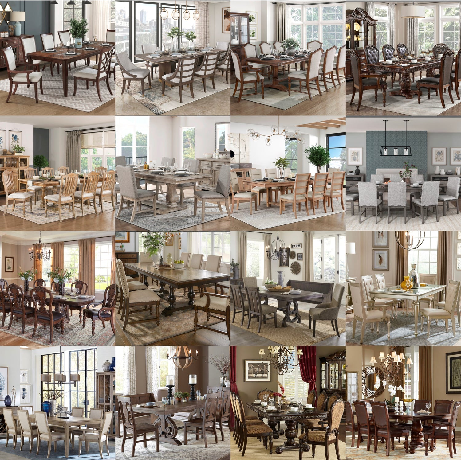 Large Size Dining Sets