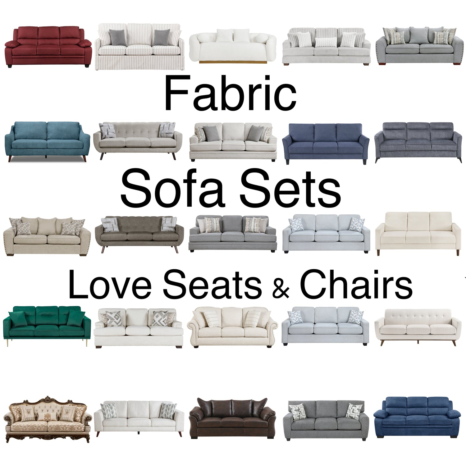 Fabric Sofa Sets