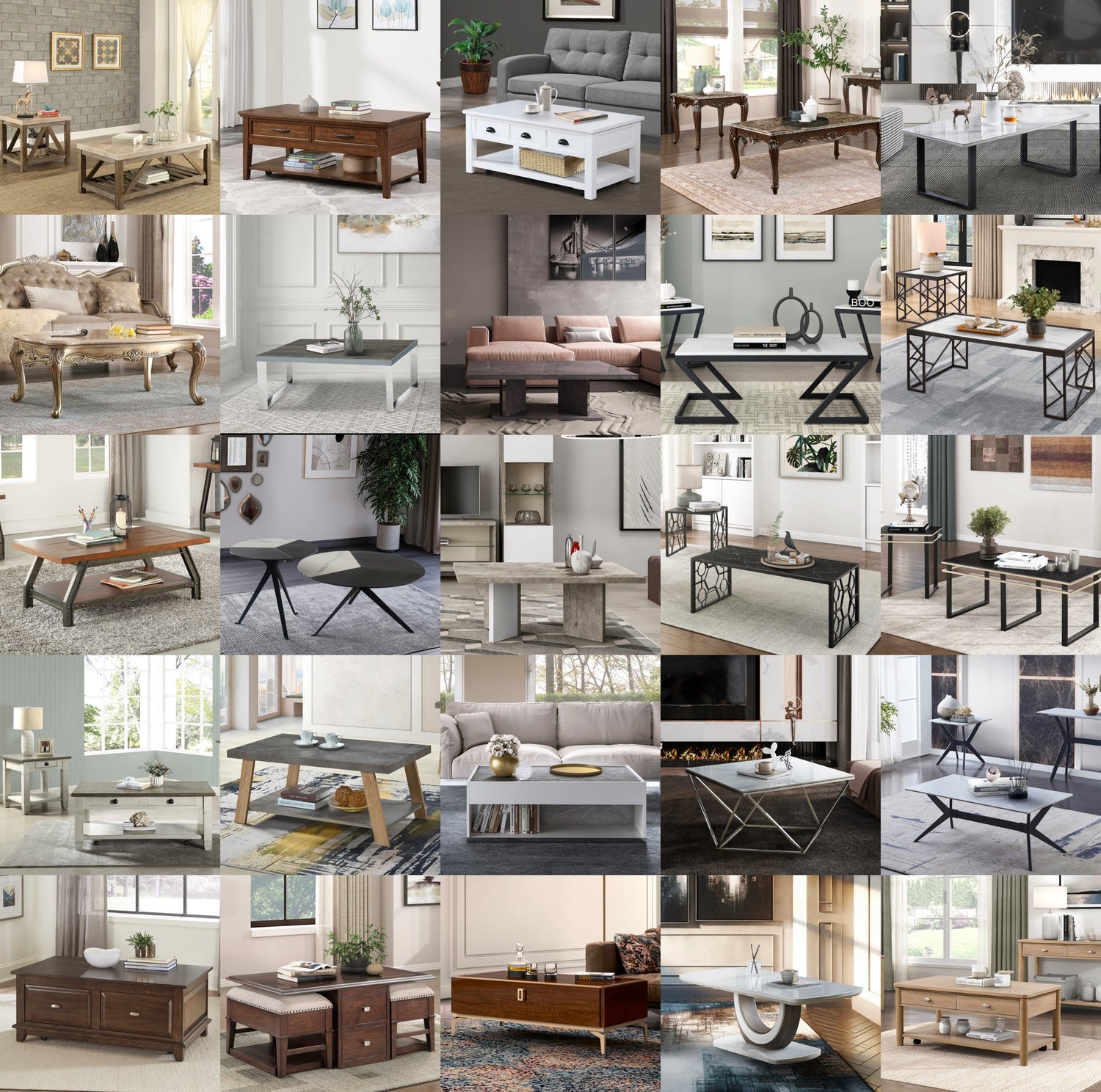 Coffee / Sofa / End Tables