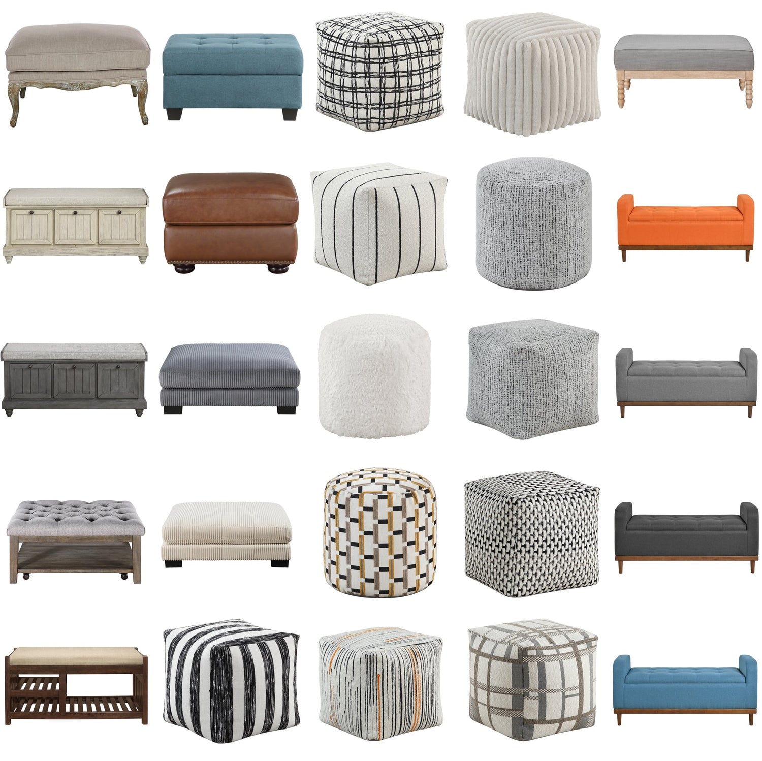 Benches & Ottomans