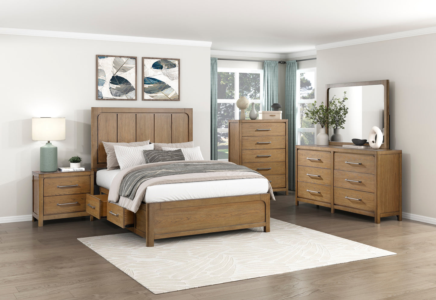 Queen/King Storage Bedroom Set 2336 Toronto Stocks